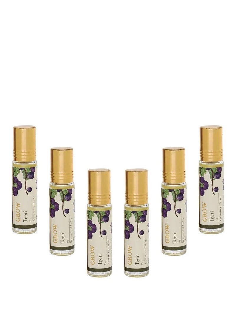 جاد مجموعة عطور نمو تين فيج رول اون - 10 مل (مجموعة من 6 قطع) - Image 2